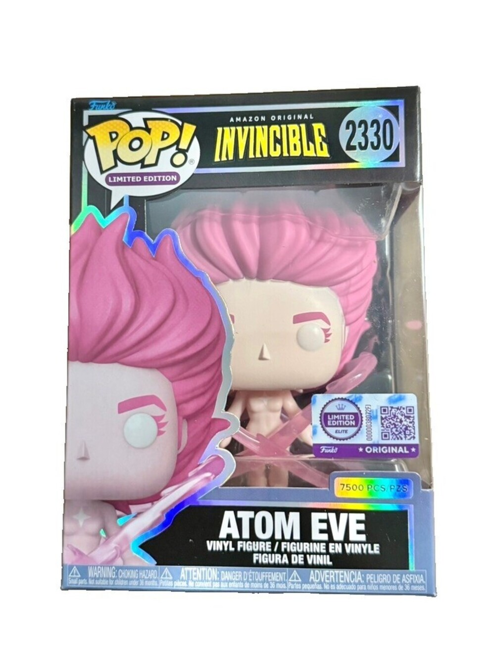 Funko POP! Invincible Atom Eve (Pink Energy) #2330 LE 7500 Limited Edition